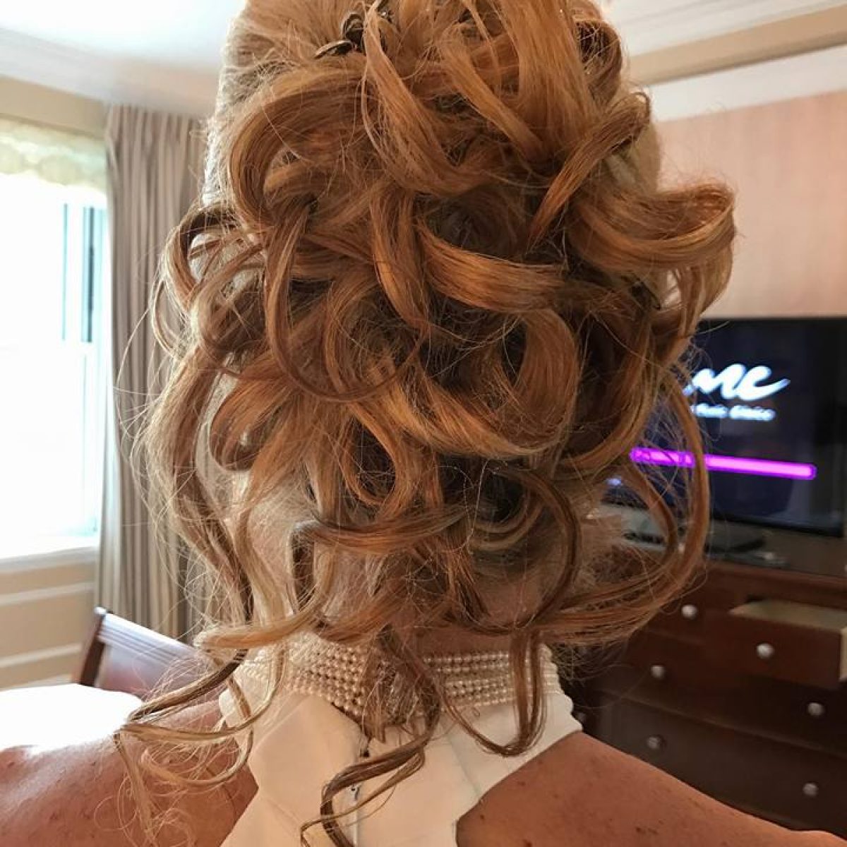 Professional hair styling results at New Image Salon